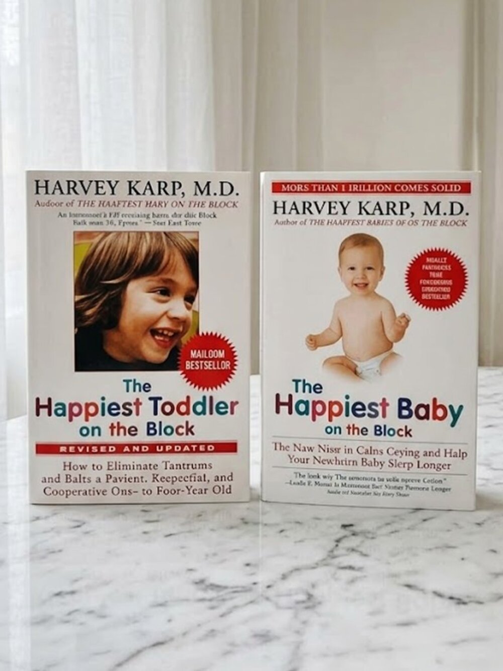 The Happiest Toddler and Baby on the Block Book Set by Harvey Karp